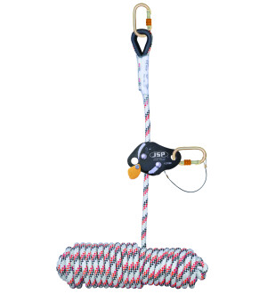 KÖYSI 10M KERMANTEL + JARRU + 2 KARABIIN kuva