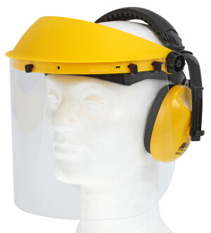 PLEKSIVISIIRI KUULOSUOJAIMILLA kuva