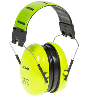 KUULONSUOJAIN SNR 27  KID HI-VIS VIHREÄ kuva
