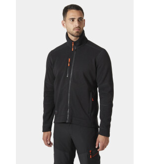 FLEECE NEULETAKKI L KENSINGTON MUSTA kuva