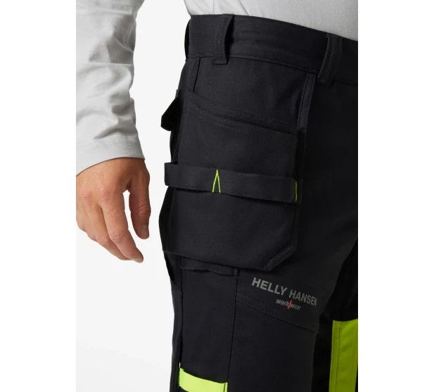 PALOSUOJATTU JOUSTAVA TYOHOUSU FYRE CONSTRUCTION PANT Tuotekoodi HH77450 369 Kuva 4 kuva