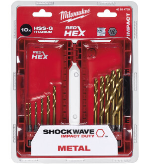 METALLIPORA SW HSS-G TIN SETTI 10P kuva