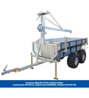 MÖNKIJÄN COMBIKÄRRY MAX 1000KG kuva