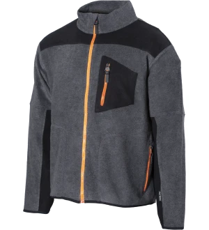 FLEECETAKKI 3XL COLBY MEL.HARMAA/MUSTA kuva