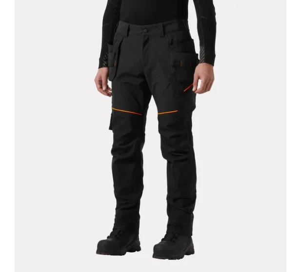 Helly Hansenin mustat tyohousut HH77550 991 Joustava Cordura riipputaskut CHELSEA EVO BRZ 77550 990 Kuva 1 kuva