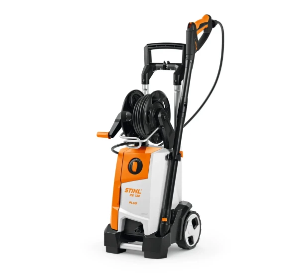 STIHL RE 130 PLUS painepesuri 135 bar tehokas ja kestava pesuri vaativaan kayttoon Kuva 1 kuva