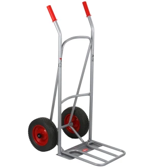 NOKKAKÄRRY 200KG SILVER PU RENKAAT kuva