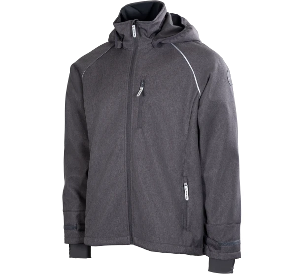 PAT218H Patron Harmaa Softshelltakki etuosa kuva nro 1 kuva