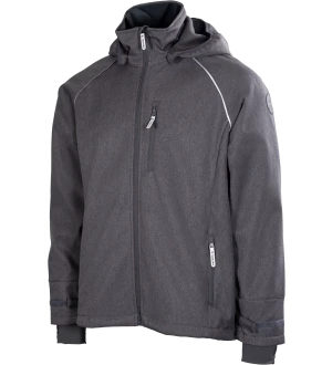 SOFTSHELLTAKKI  L HECTOR TUMMANHARMAA ME kuva