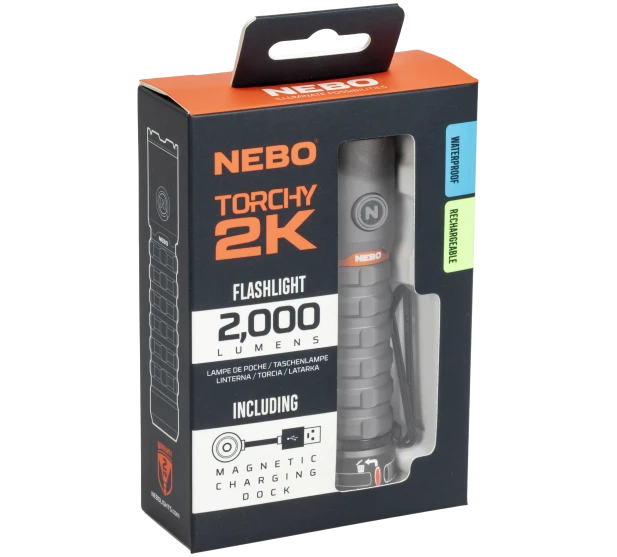 IKH NEBO Taskulamppu Torchy 2K 2000 LM 200M Tuotekoodi NEB004 Saarenpaa Oy Kuva 1 kuva