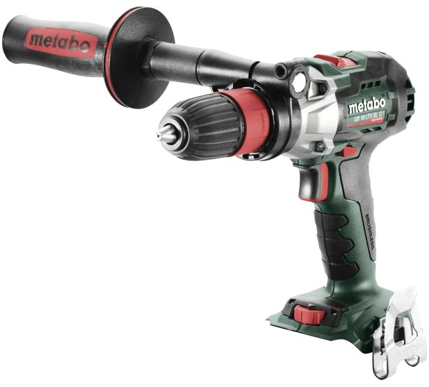 Metabo GB 18 LTX BL Q I akkukayttoinen pora ja kierteityskone runkoversio sivukahvalla kuva