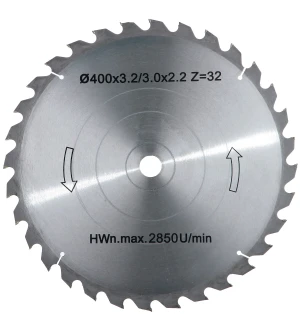 SIRKKELINTERÄ 400X3,2X30MM Z32 kuva