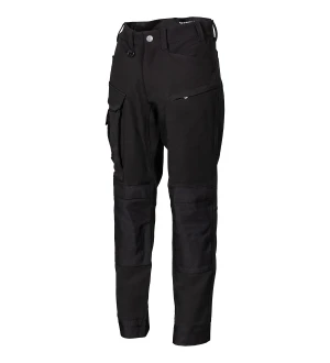 STRETCHHOUSUT NAISTEN 3XL EVON MUSTA kuva