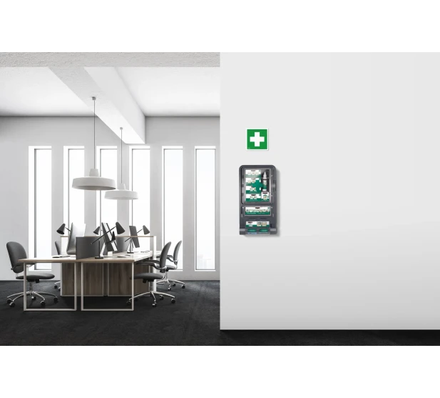 Housegard ensiapukaappi palovammojen hoitoon sisaltaa palovammageelin sidetarvikkeet ja laastarit GPT611041 Kuva 3 kuva