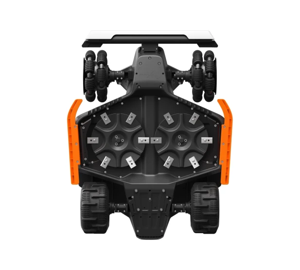 Mammotion LUBA 3 5000 AWD LiDAR NetRTK robottiruohonleikkuri rajalangaton nelivetoleikkuri 5000 m Kuva 4 kuva