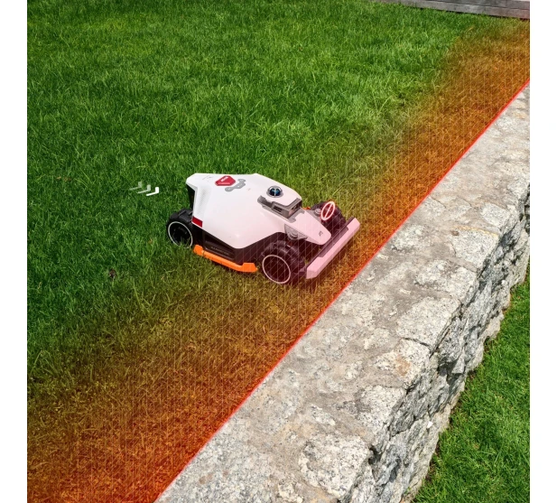 Mammotion LUBA 3 5000 AWD LiDAR NetRTK robottiruohonleikkuri rajalangaton nelivetoleikkuri 5000 m Kuva 5 kuva