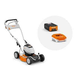 STIHL RMA 2.2 RPV -akkukäyttöinen itsevetävä ruohonleikkuri | 46 cm leikkuuleveys | sis. akku ja laturi kuva
