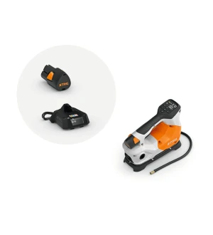 STIHL KOA 20.0 SET -akkukompressorisetti, johon kuuluu AS 2 -akku ja AL 1 -standardilaturi kuva