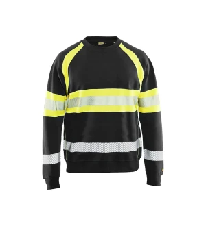 Hi-Vis College L MUSTA/FL.KELT kuva