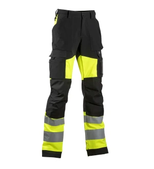 Turva stretch housut 52 hv-keltainen kuva