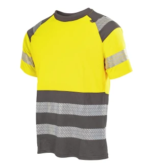 T-PAITA 1LK. XL RENE HI-VIS KELT./HARM. kuva