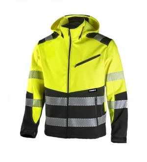Turva Softshelltakki L 2lk hv-keltainen kuva