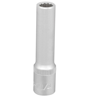 HYLSY 1/4' 12-KULMA  1/4' PITKÄ (50MM) kuva