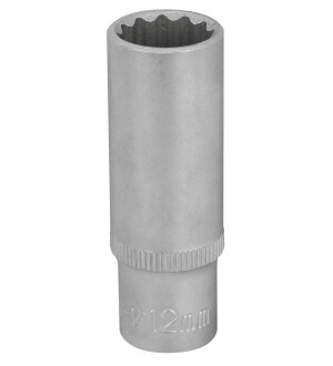 HYLSY 1/4' 12-KULMA M12 PITKÄ (50MM) kuva