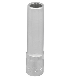 HYLSY 1/4' 12-KULMA  9/32' PITKÄ (50MM) kuva