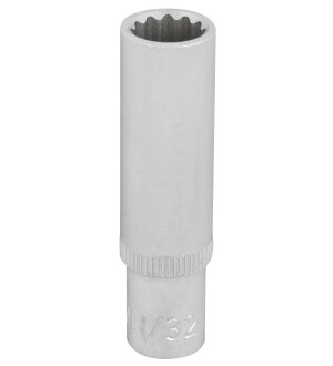 HYLSY 1/4' 12-KULMA 11/32' PITKÄ (50MM) kuva