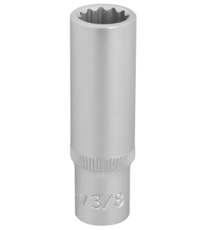 HYLSY 1/4' 12-KULMA 3/8' PITKÄ (50MM) kuva