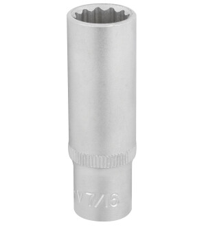 HYLSY 1/4' 12-KULMA 7/16' PITKÄ (50MM) kuva