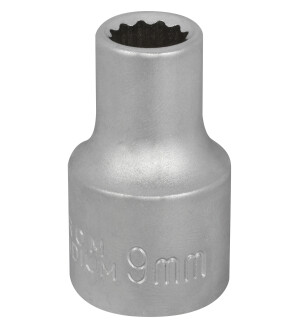 HYLSY 1/2'-  9MM 12-KULMA MATTA kuva