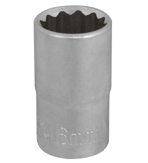 HYLSY 1/2'- 16MM 12-KULMA MATTA kuva