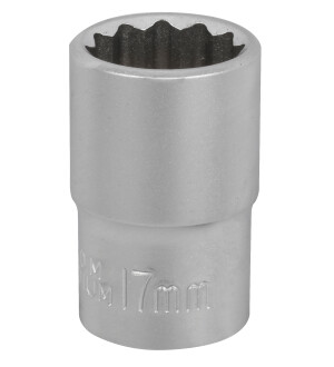 HYLSY 1/2'- 17MM 12-KULMA MATTA kuva