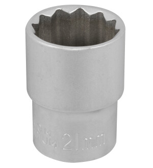 HYLSY 1/2'- 21MM 12-KULMA MATTA kuva