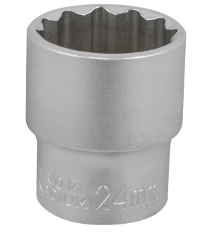 HYLSY 1/2'- 24MM 12-KULMA MATTA kuva