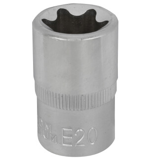 HYLSY 1/2' E-TORX E20 (NAARAS) kuva
