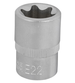 HYLSY 1/2' E-TORX E22 (NAARAS) kuva