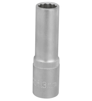 HYLSY 1/2'- 13MM 12-KULMA PITKÄ kuva