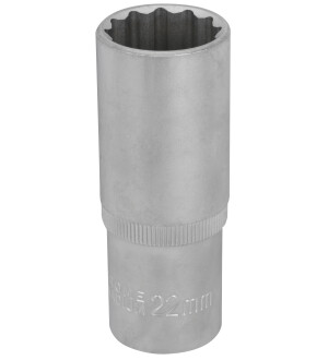 HYLSY 1/2'- 22MM 12-KULMA PITKÄ kuva