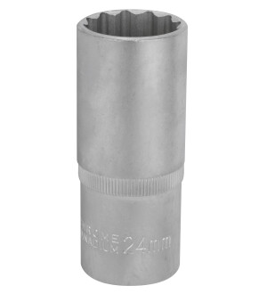 HYLSY 1/2'- 24MM 12-KULMA PITKÄ kuva