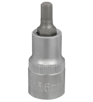 KUUSIOKOLOKÄRKIHYLSY 1/2' S2 6MM kuva