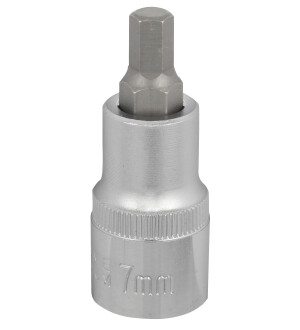 KUUSIOKOLOKÄRKIHYLSY 1/2' S2 7MM kuva