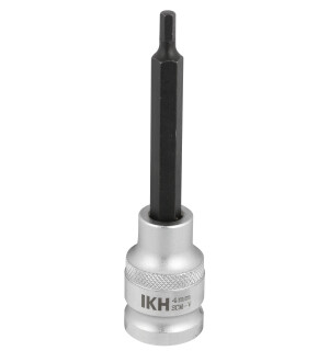 KUUSIOKOLOKÄRKIHYLSY 1/2' 4MM 100MM kuva