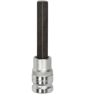 KUUSIOKOLOKÄRKIHYLSY 1/2' 12MM 100MM kuva