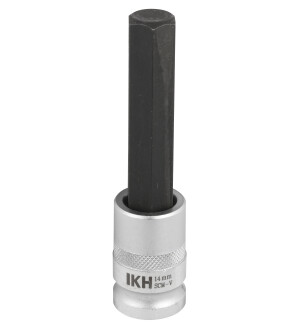 KUUSIOKOLOKÄRKIHYLSY 1/2' 14MM 100MM kuva