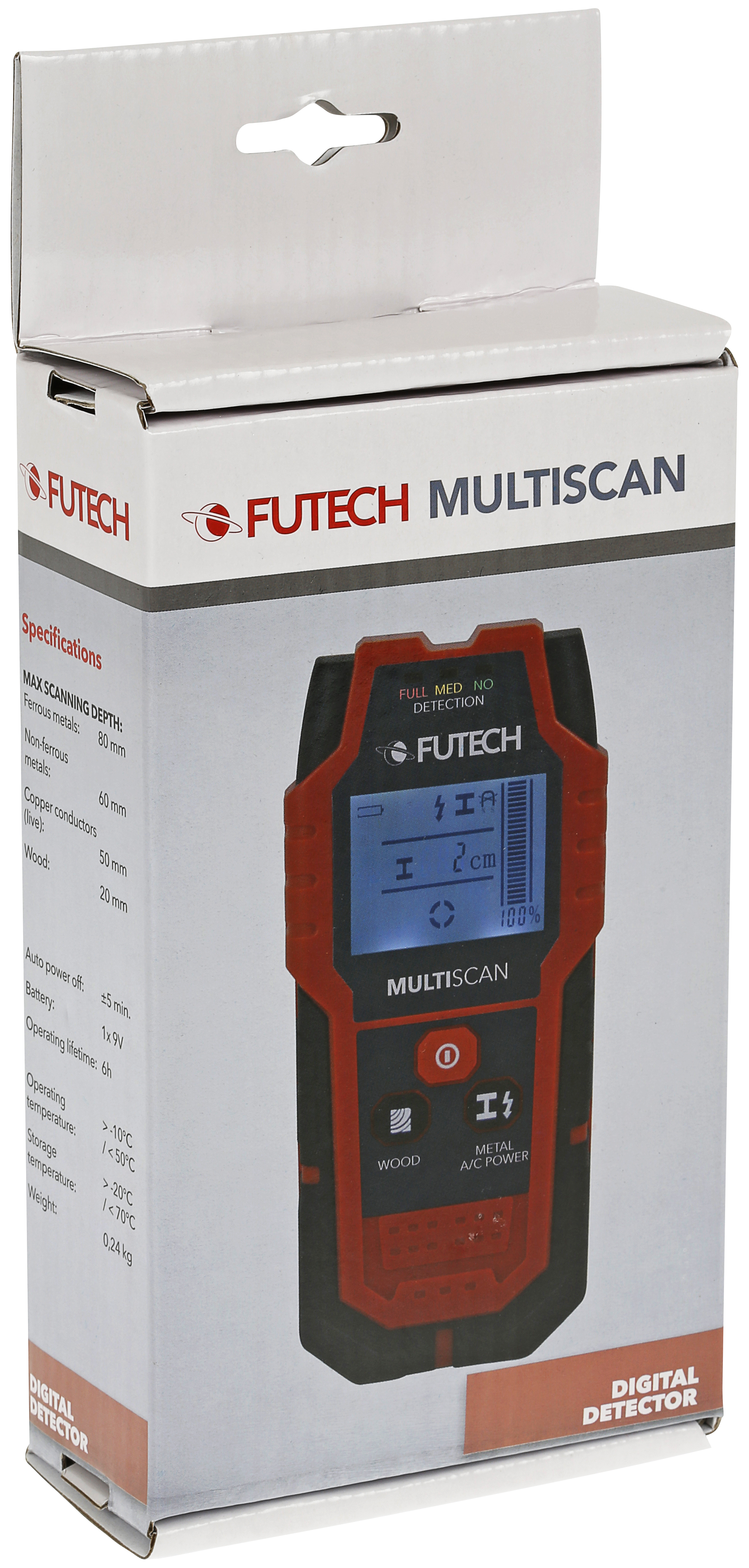 Futech rakenneilmaisin multiscan » Saarenpää Oy