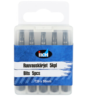 RUUVAUSKÄRKI 5KPL 50MM T20 VÄRIRENGAS kuva