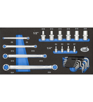 TORXTYÖKALUSARJA 23-OS. E JA T  M kuva